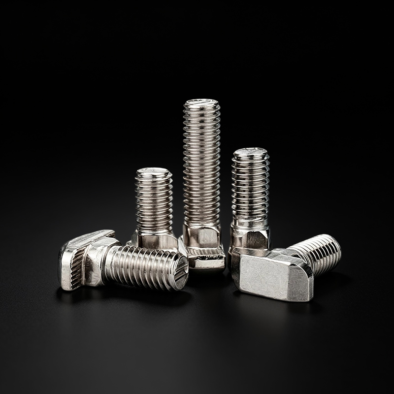 DIN186 Stainless Steel T-Head Bolts With Square Neck Bolts DIN186 Stainless Steel T-Head Bolts With Square Neck Bolts