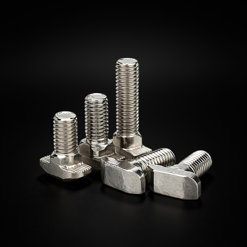 DIN186 Stainless Steel T-Head Bolts With Square Neck Bolts DIN186 Stainless Steel T-Head Bolts With Square Neck Bolts