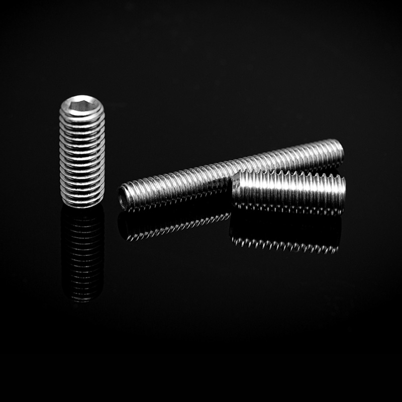 DIN 913 Stainless Steel Hexagon Socket Set Screws With Flat Point