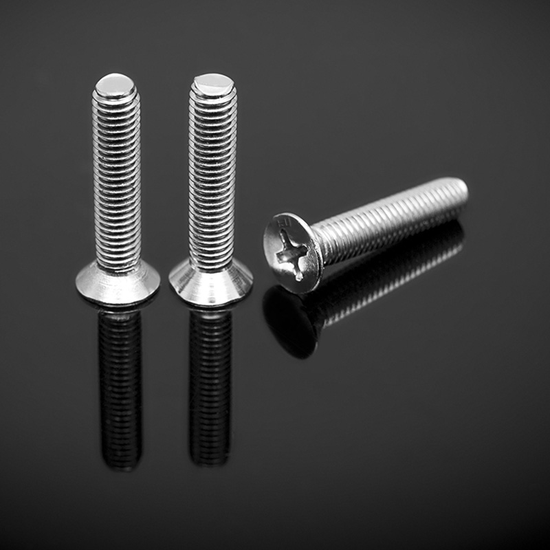 DIN965 90° Countersunk Flat Head Screws With Type H Cross Recessed